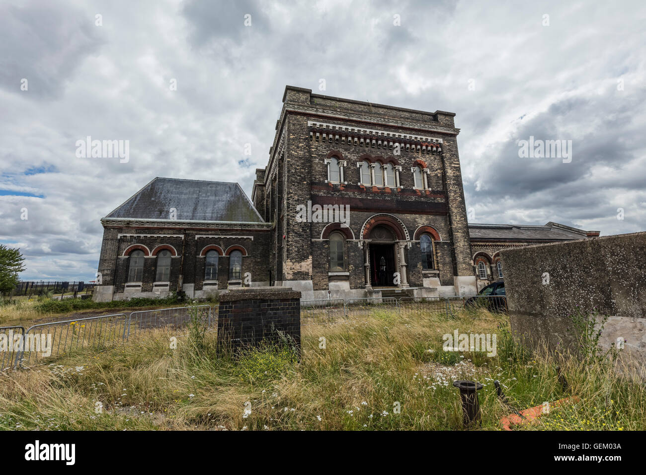 Crossness Pumping Station near Abbey Wood  Thamesmead in South London which is a Grade 1 Listed Building Stock Photo