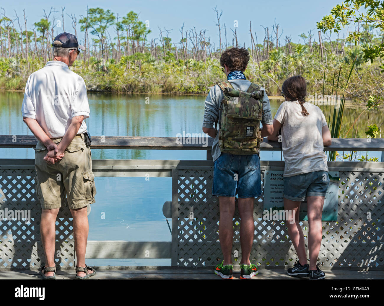 Florida, Big Pine Key, National Key Deer Refuge, The Blue Hole