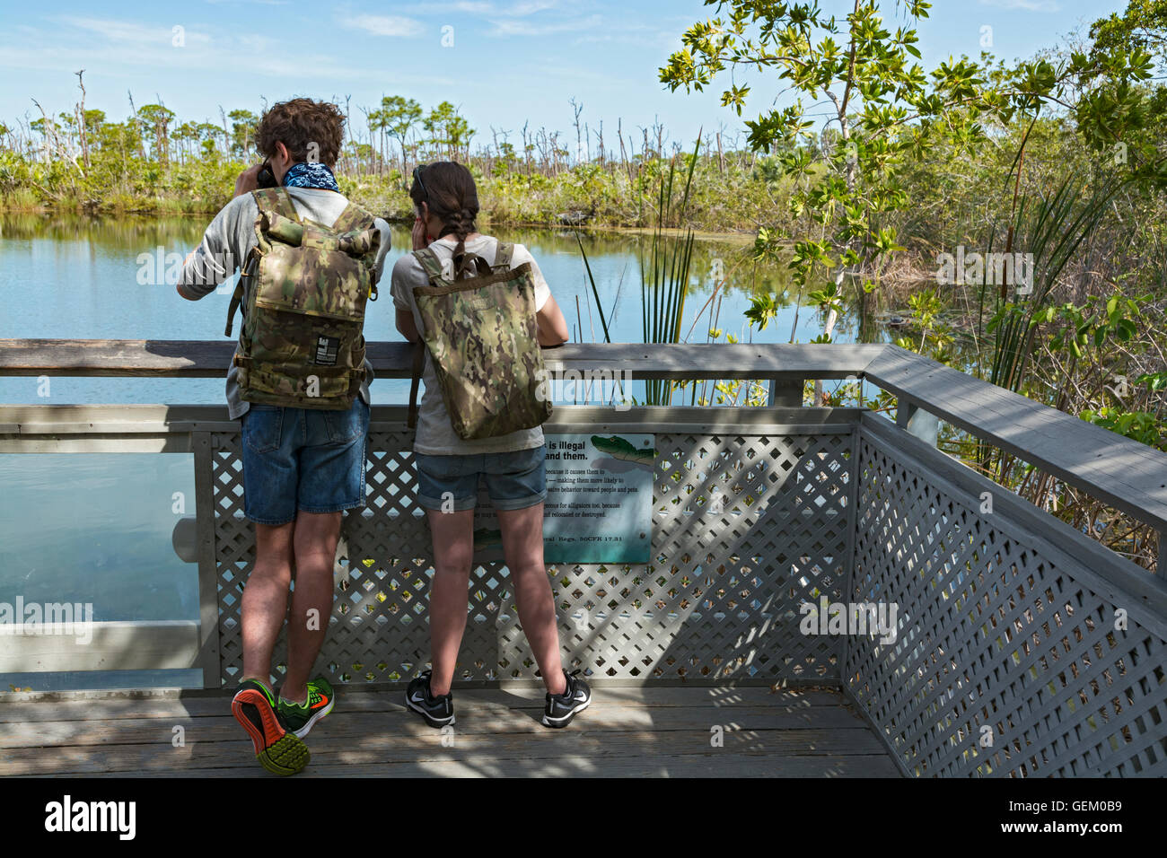 Florida, Big Pine Key, National Key Deer Refuge, The Blue Hole