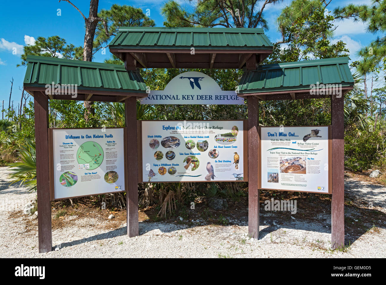 Florida, Big Pine Key, National Key Deer Refuge, nature trail