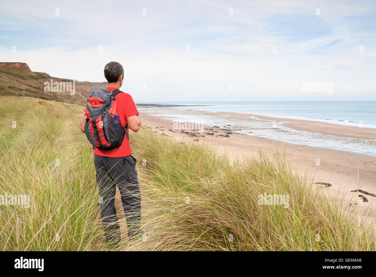 Tall slim mature walker hiker hi-res stock photography and images - Alamy