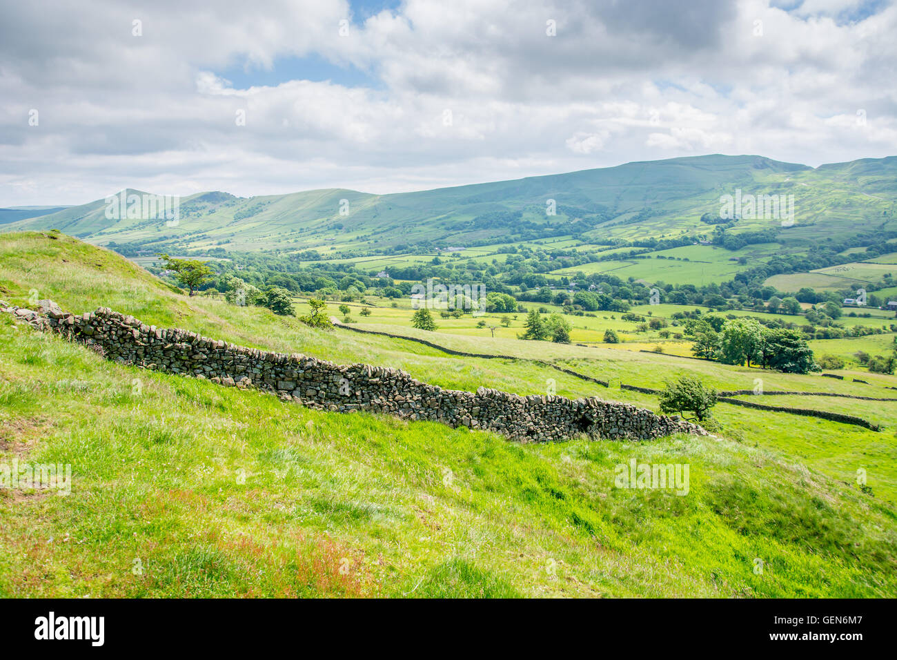 National Park ,Edale Hope Valley England Stock Photo Alamy