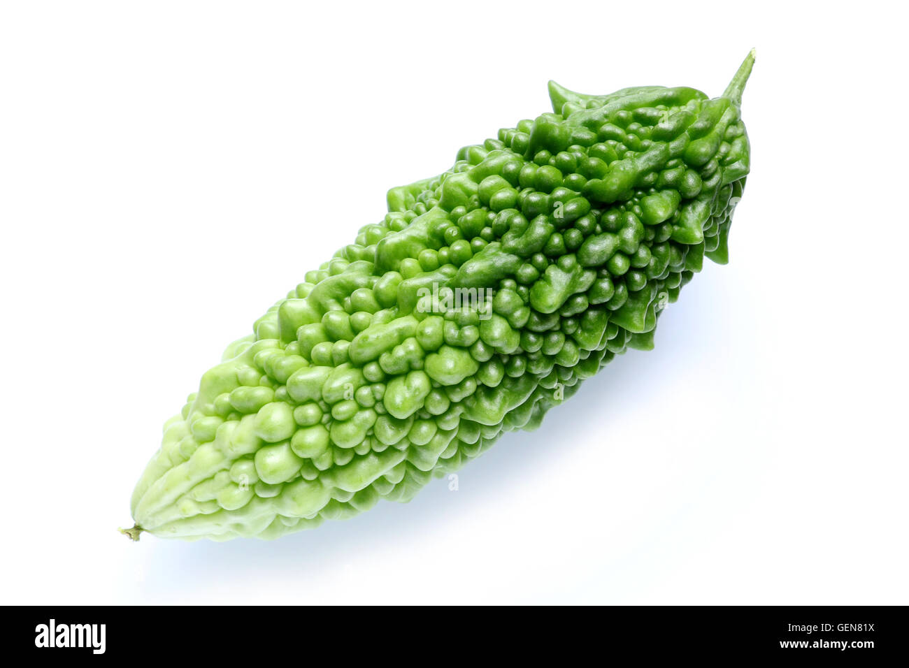 Japanese fresh bitter melon isolated Stock Photo Alamy