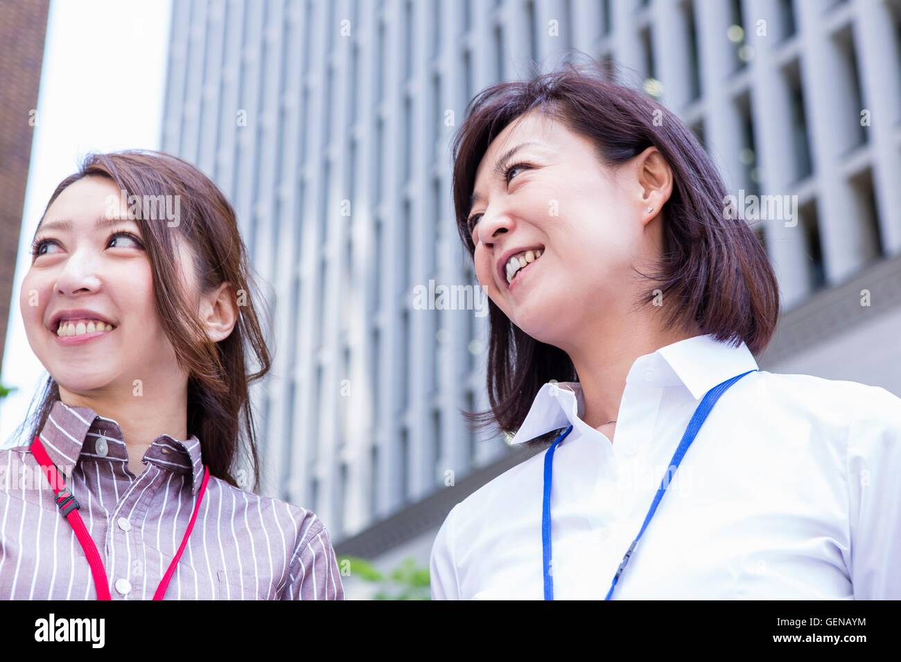 Business women with smiling Stock Photo - Alamy