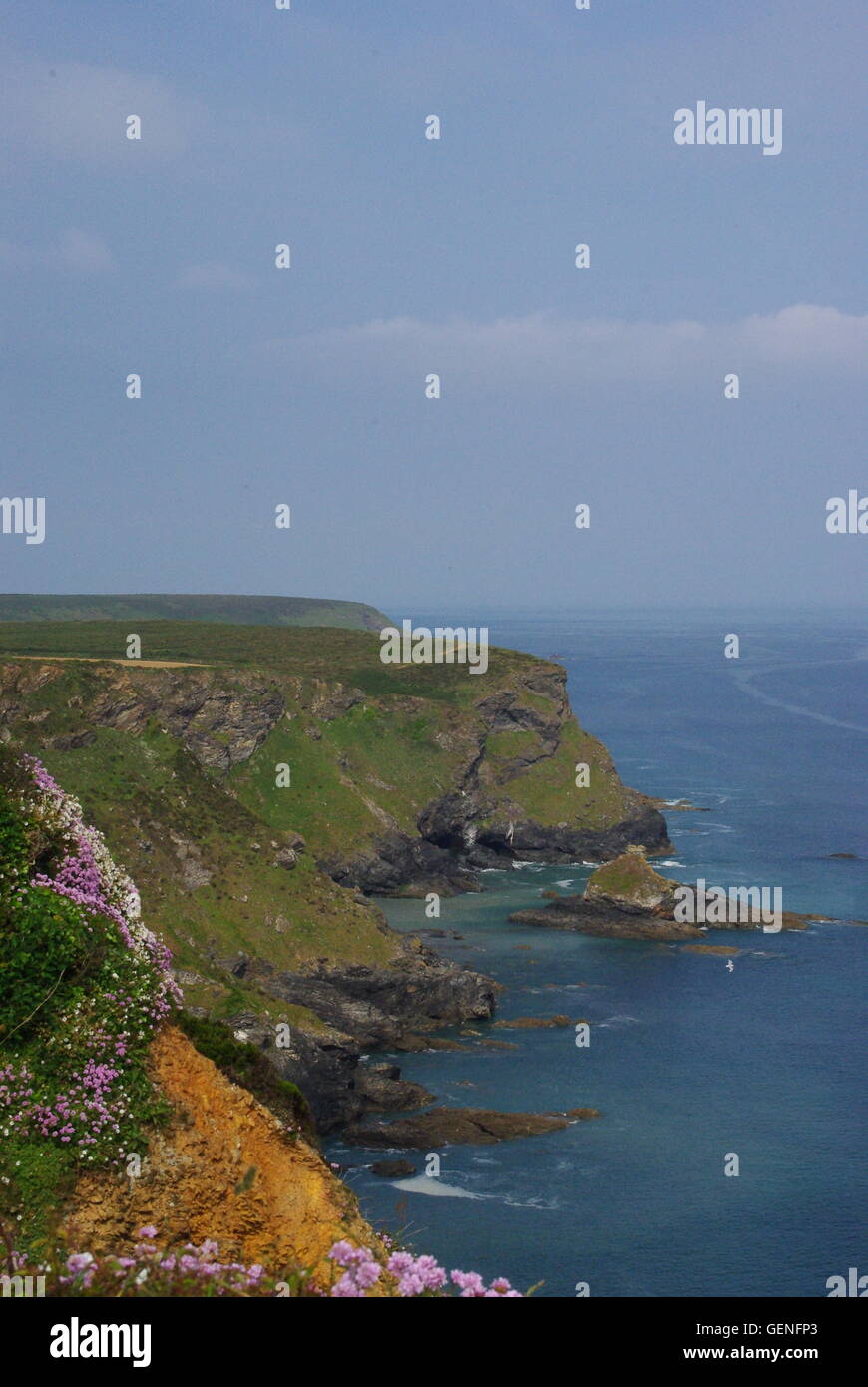 Dead Man's Cove, North Cliffs, Cornwall Stock Photo Alamy