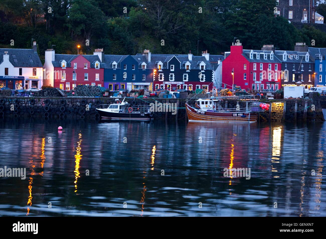 Tobermory, Scotland Stock Photo Alamy