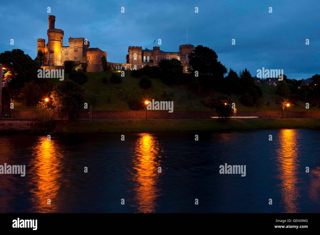 Inverness Castle, Scotland Stock Photo