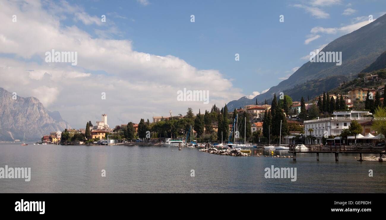 Malcesine, Lake Garda Stock Photo