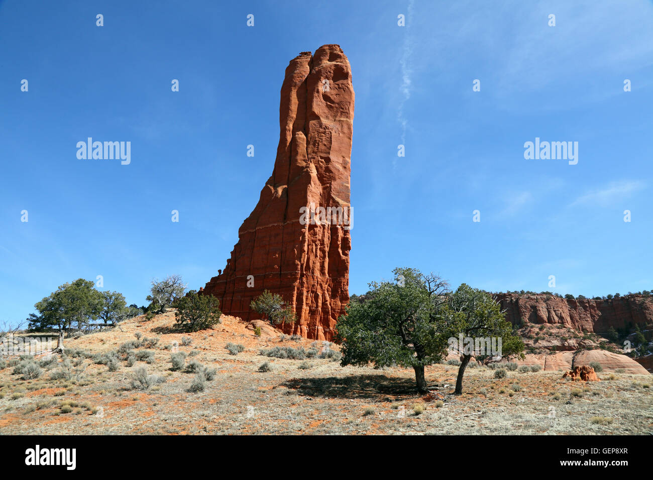 Cleopatras Needle, New Mexico Stock Photo Alamy