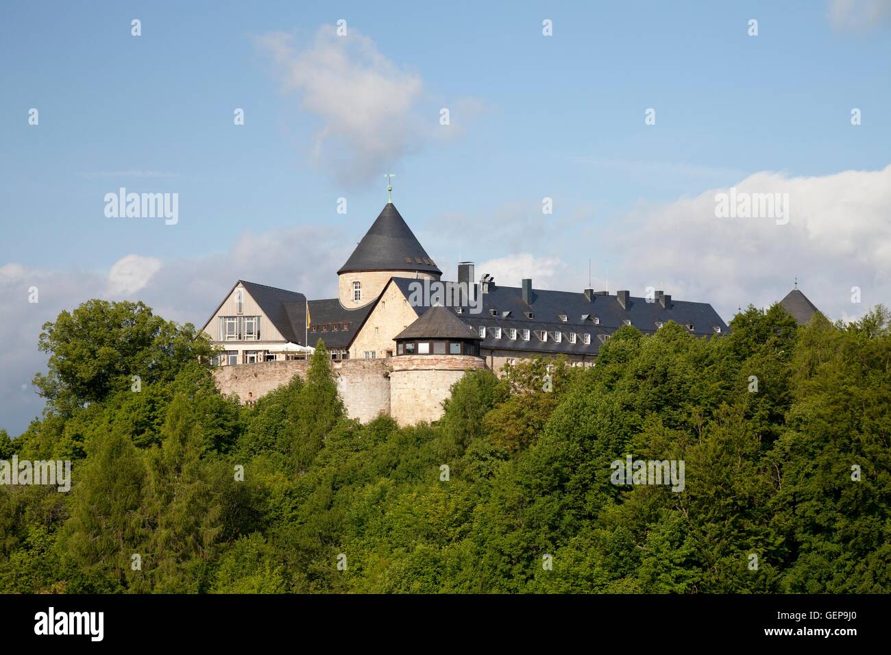 Waldeck Castle, Hesse Stock Photo Alamy