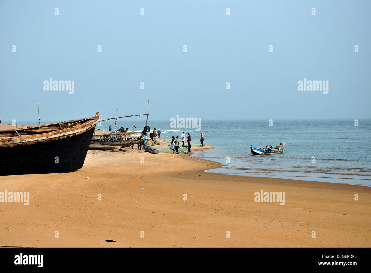Togo, Lomè beach Stock Photo