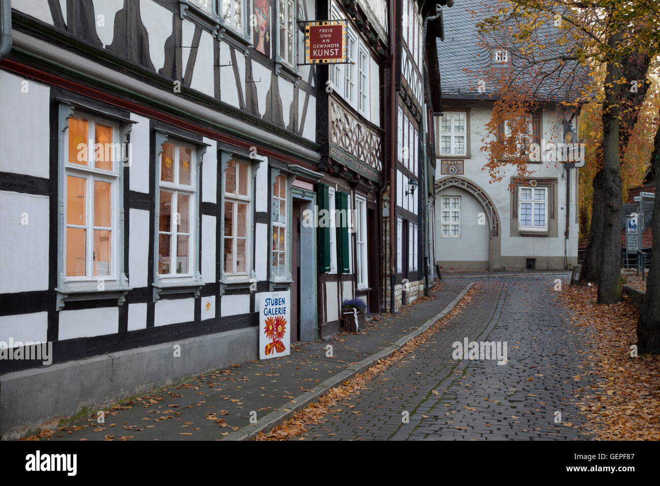 geography / travel, Germany, Lower Saxony, Harz Mountains, Goslar, Abzucht, Stuben gallery, Stock Photo