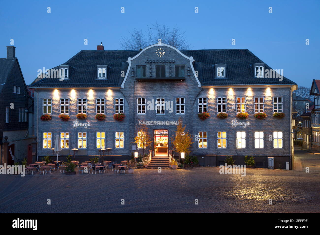 Kaiserringhaus, Goslar Stock Photo