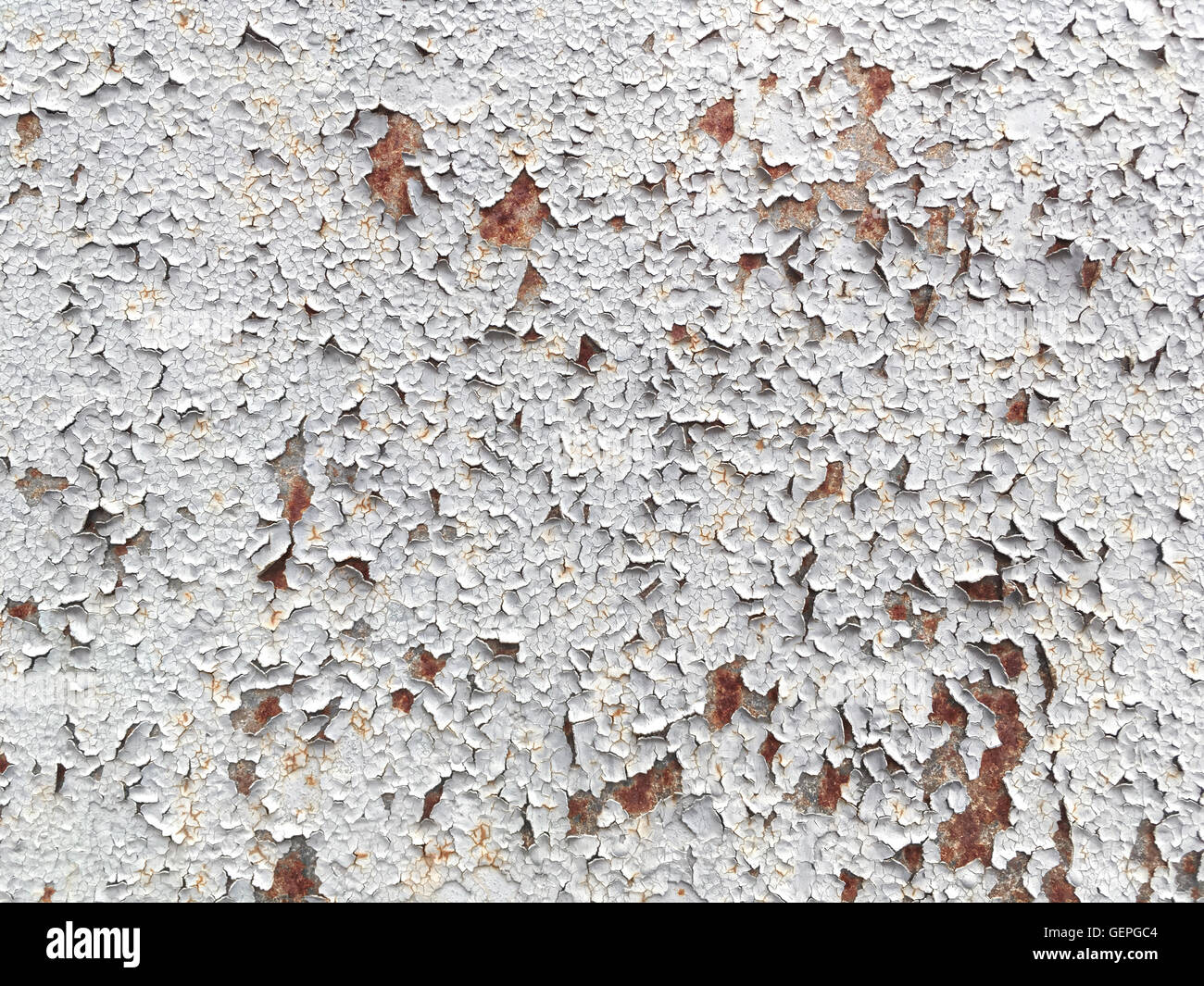 old wall with peeling paint crack texture surface background Stock