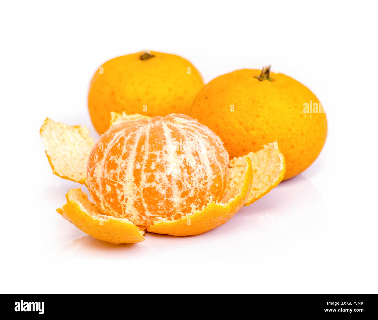mandarin orange fruit isolated on white background Stock Photo Alamy