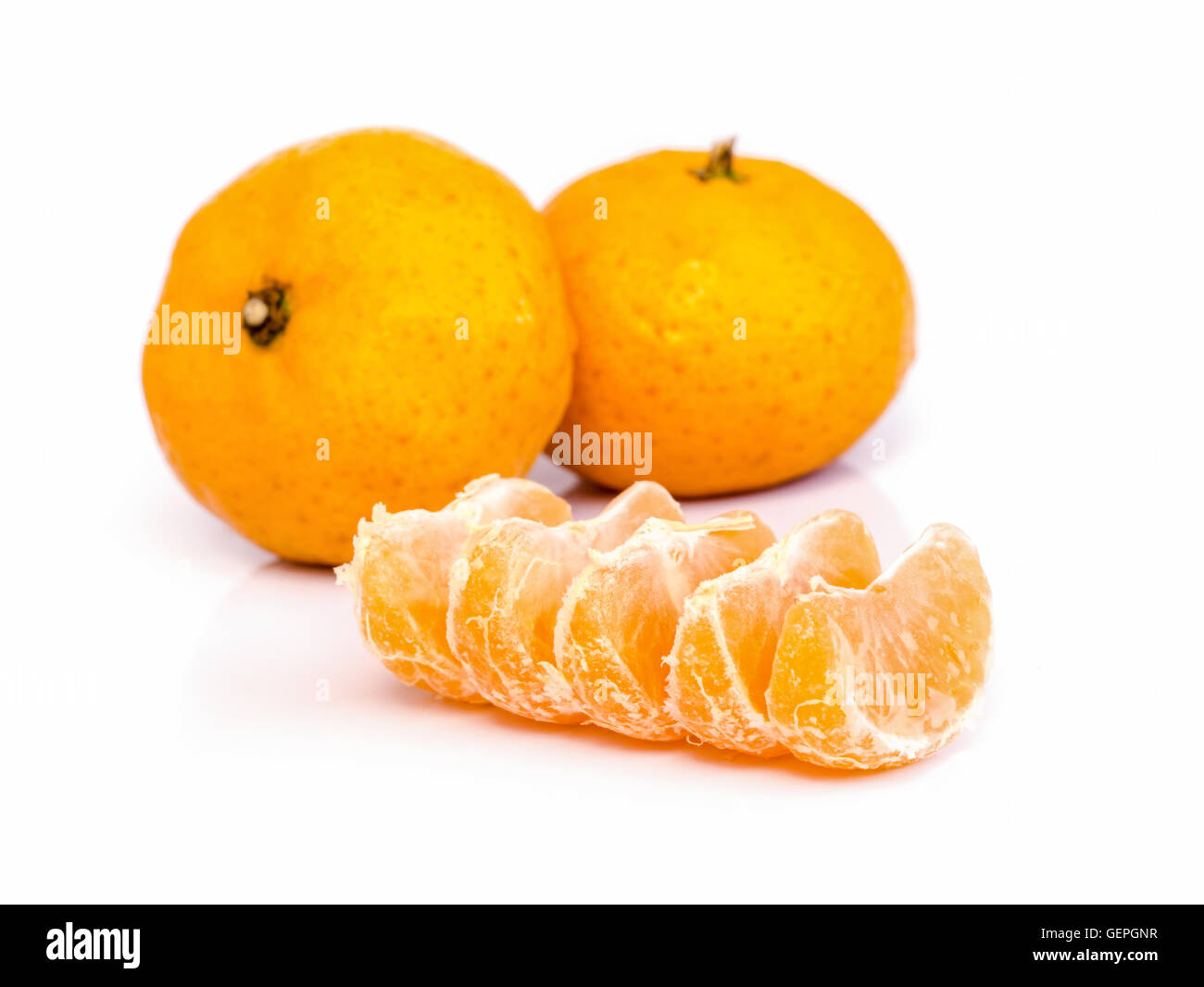 mandarin orange fruit isolated on white background Stock Photo Alamy