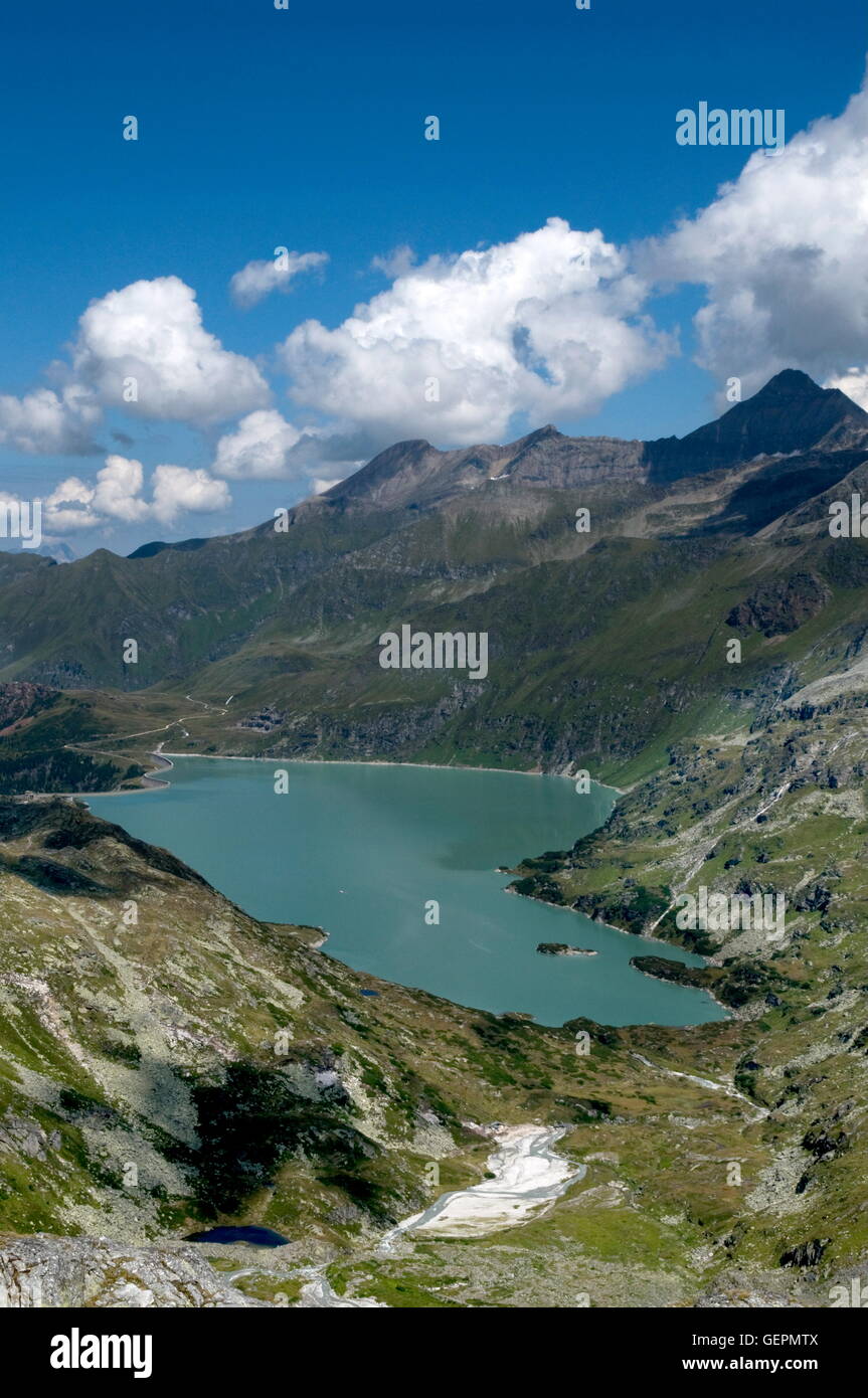 Tauer geography / travel, Austria, Salzburg, Tauernmoossee, Kitzsteinhorn ...