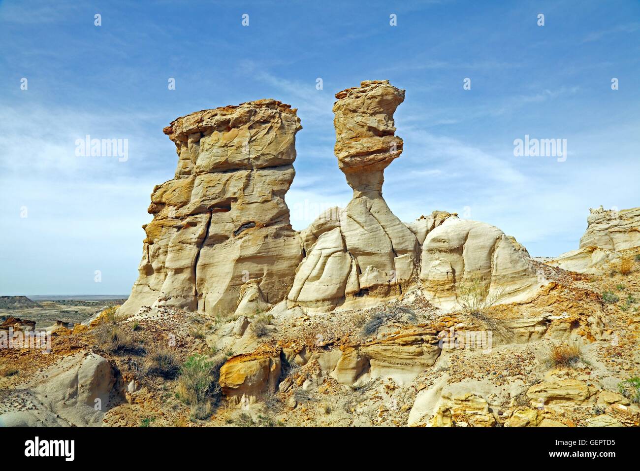 geography / travel, USA, New Mexico, DeNaZin Wilderness, Hoodoos, San