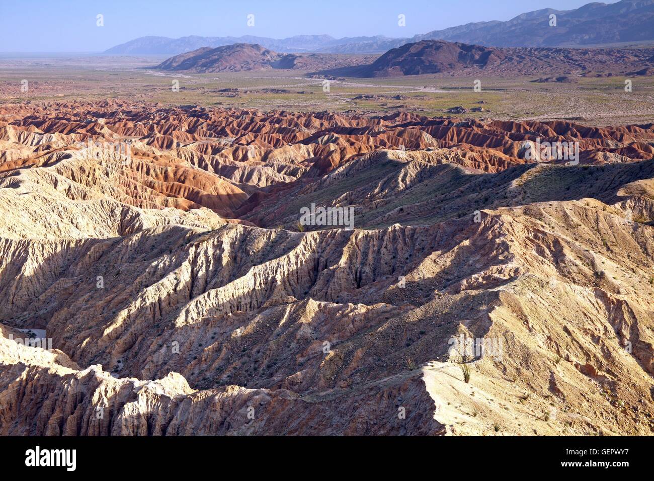geography / travel, USA, California, Fonts Point, Anza Borrego State Park, Stock Photo