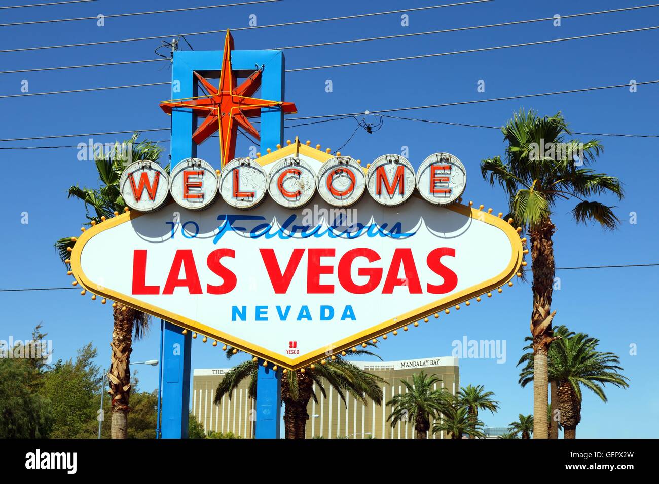 geography / travel, USA, Nevada, Las Vegas signboard, Las Vegas