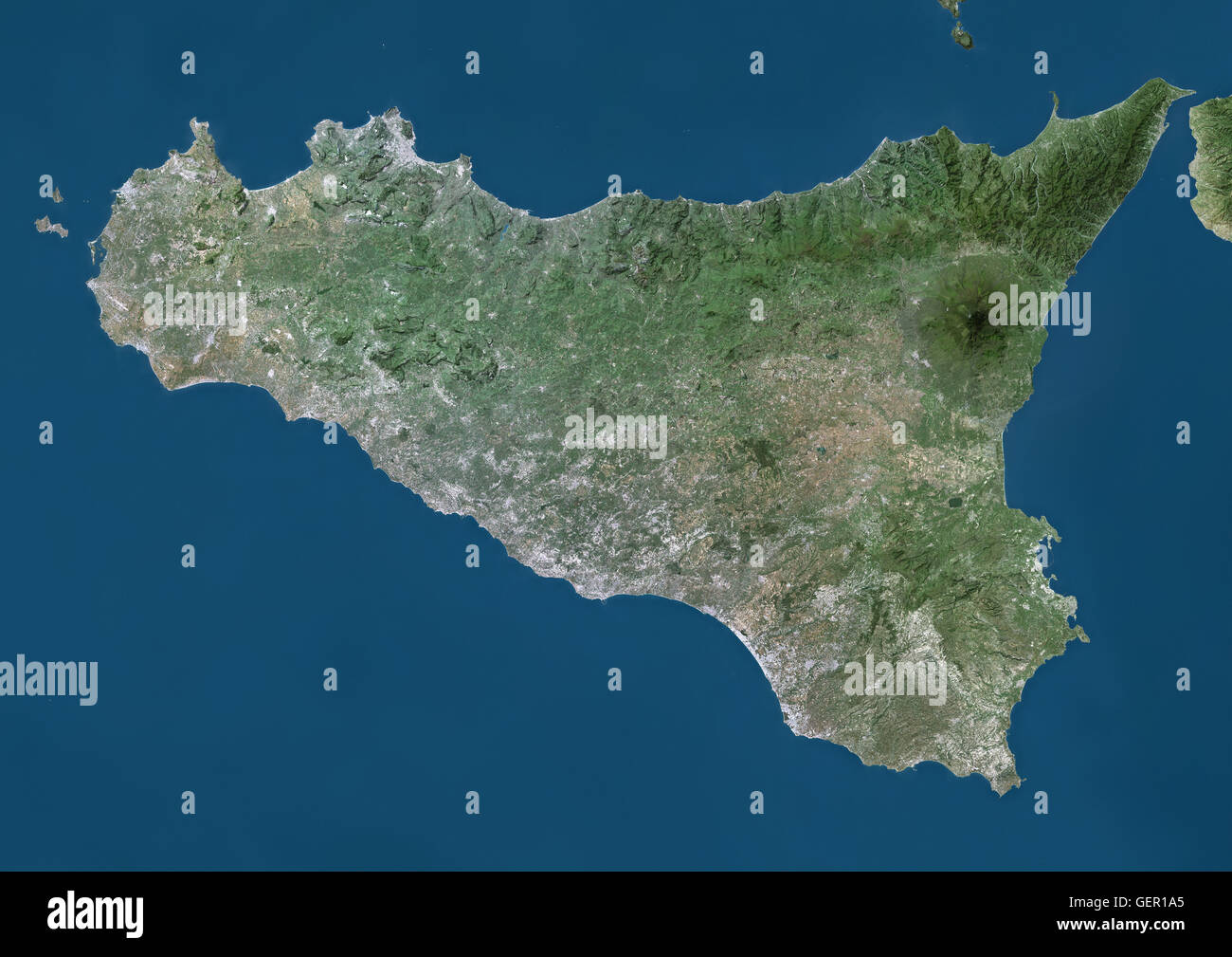 Cartina Sicilia Satellite Cartina