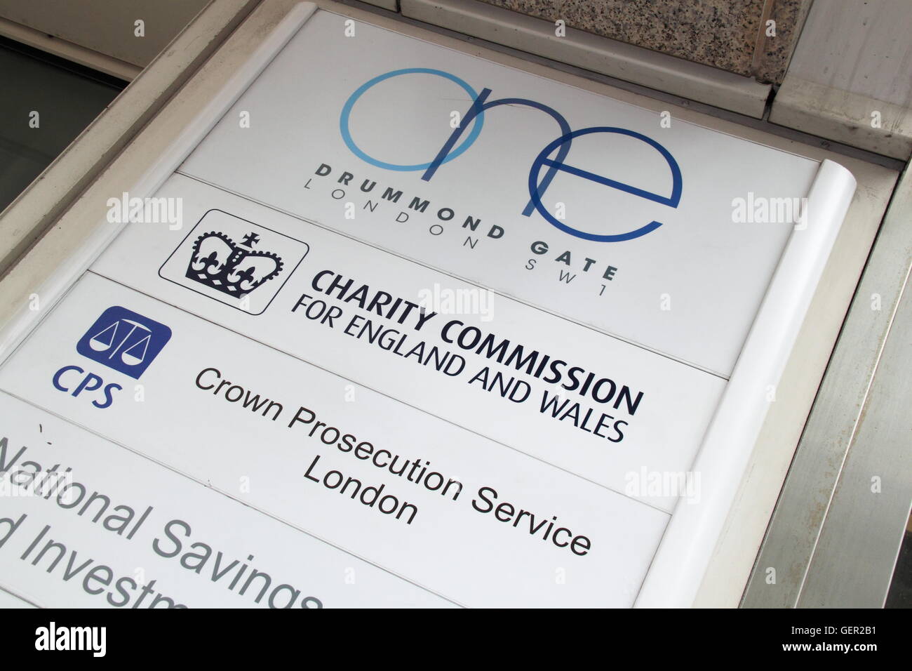 Charity Commission, One Drummond Gate, London, England, Great Britain, United Kingdom, UK, Europe Stock Photo