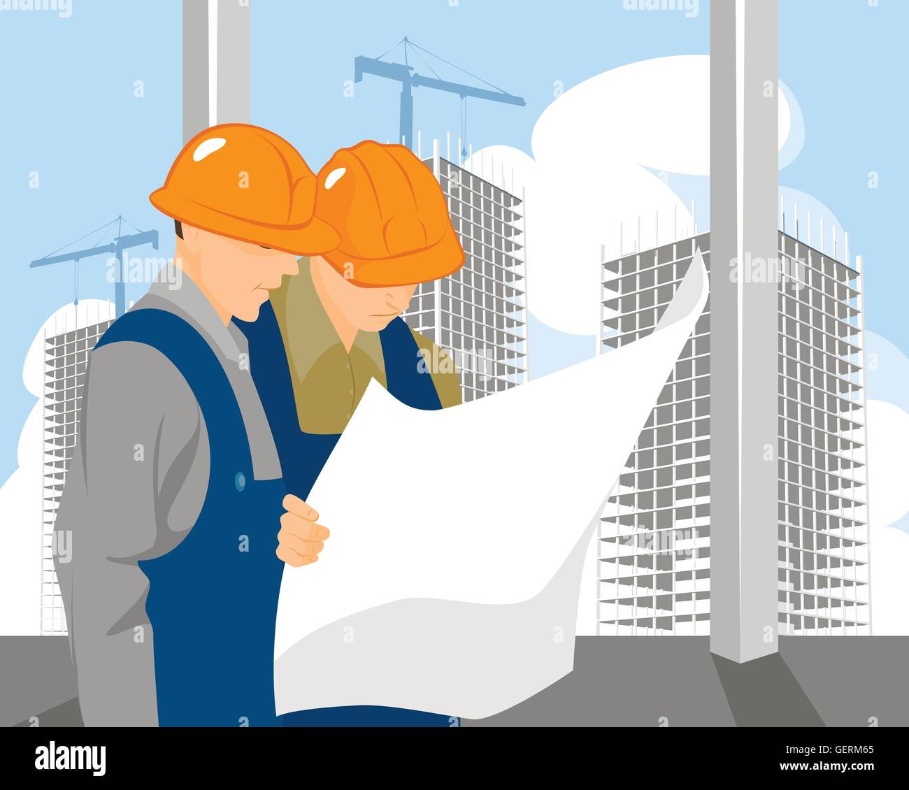 Architect engineer ^ Stock Vector Images - Alamy