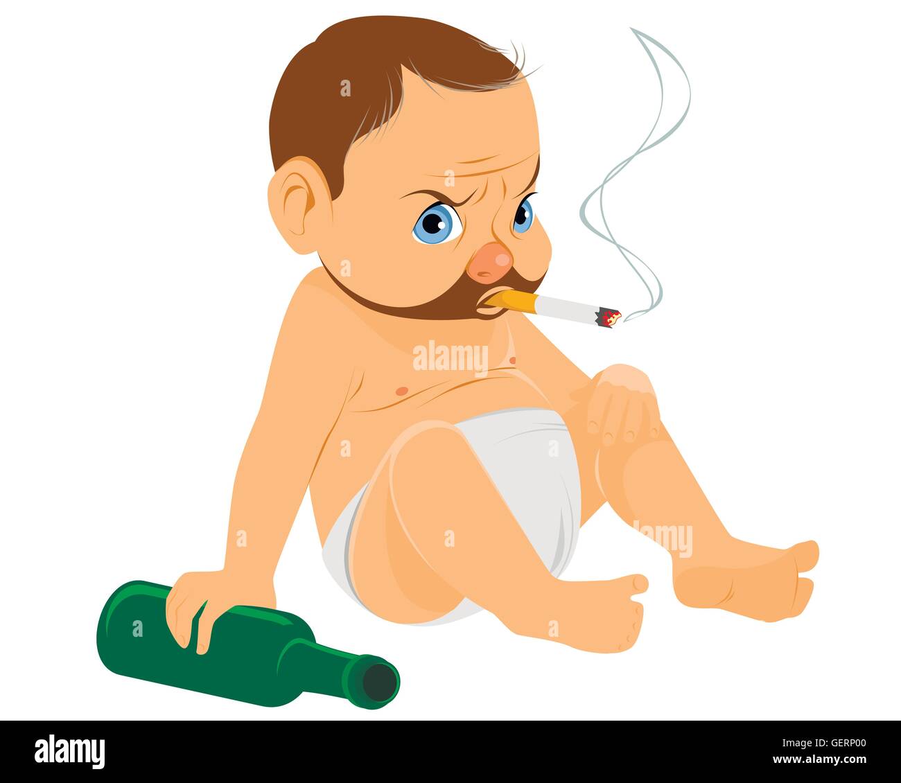 Vector illustration of a boy with bottle and cigarette Stock Vector Image & Art - Alamy Vector illustration of a boy with bottle and cigarette Stock Vector Image & Art - Alamy