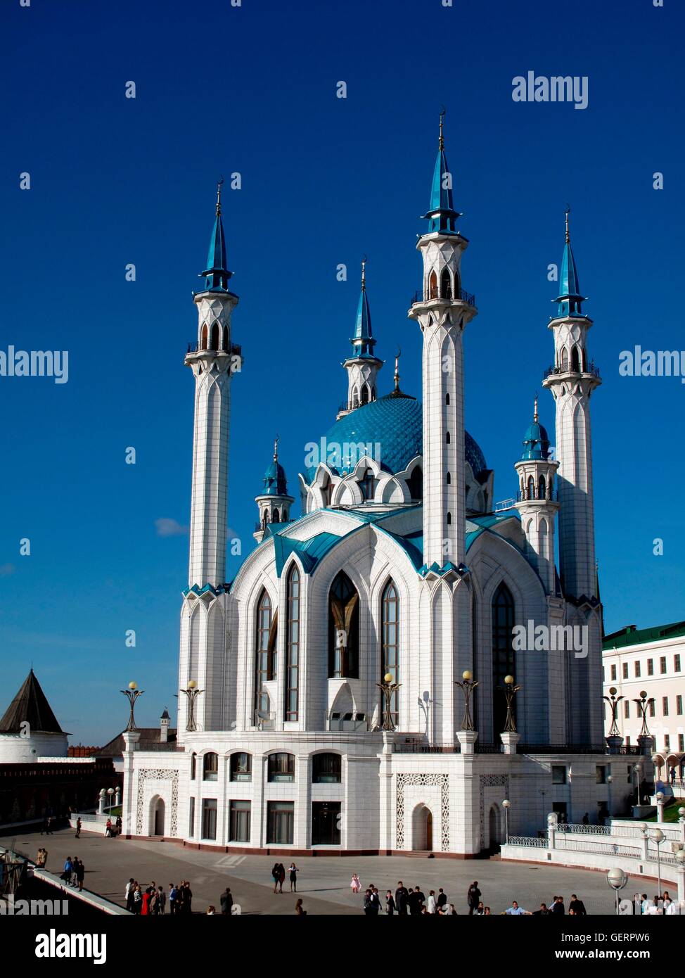 geography / travel, Russia, Tatarstan, Kazan, Kul Sharif Mosque inside the Kremlin, Stock Photo
