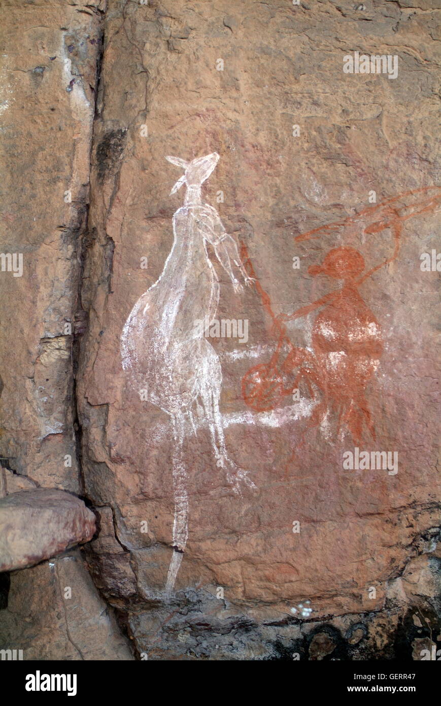 Nt Rocks geography / travel, Australia, Aborigene Rock Paintings in Northern ...