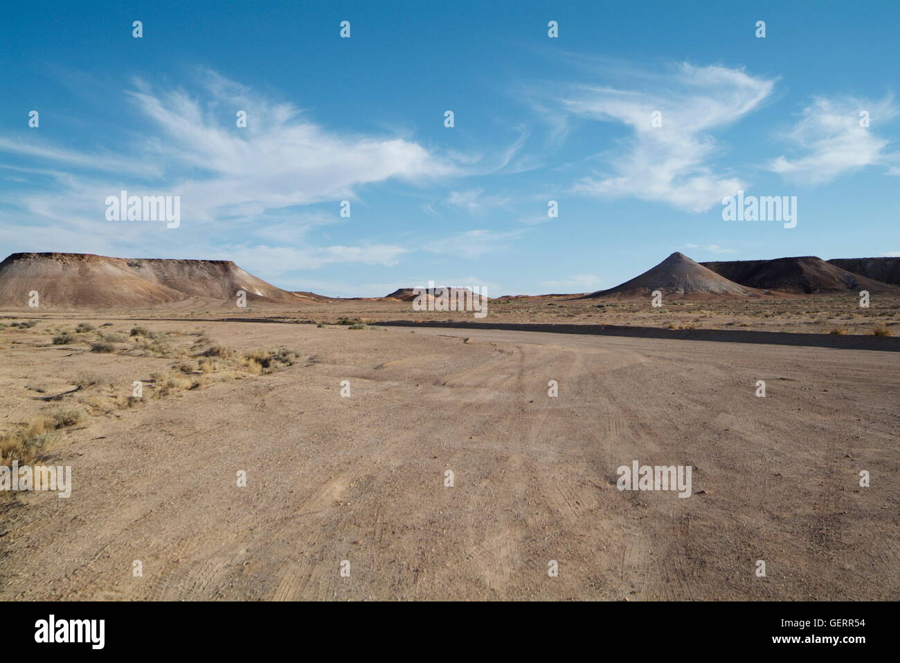 geography / travel, Australia, landscape near Coober Pedy Stock Photo