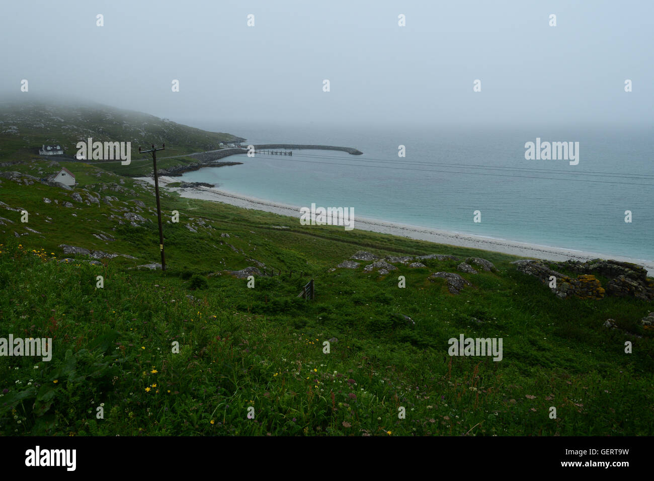 Eriskay Ferry Terminal Stock Photo