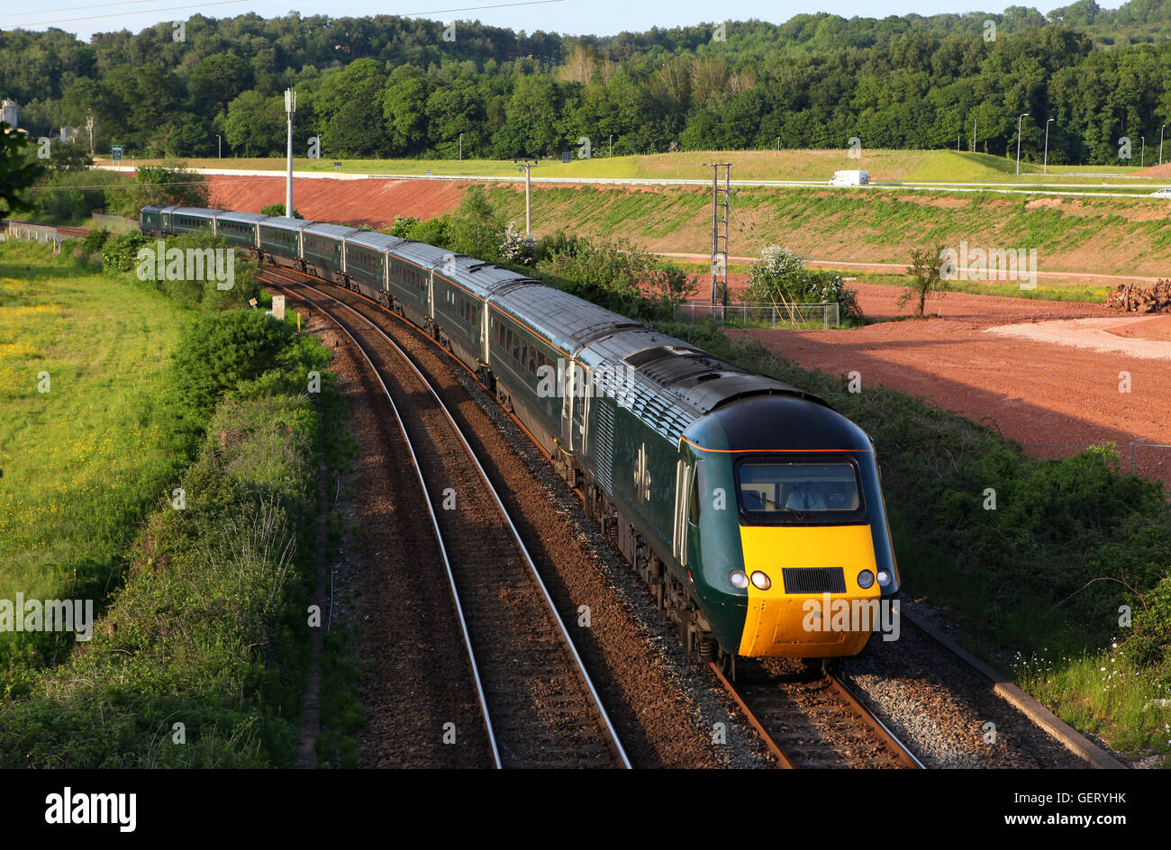 43187 leads 1C89 1703 London Paddington to Penzance past Langford