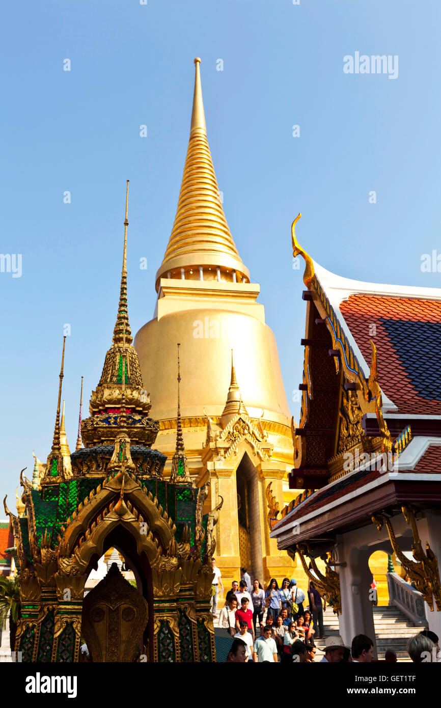 The Royal Palace in Bangkok. Stock Photo
