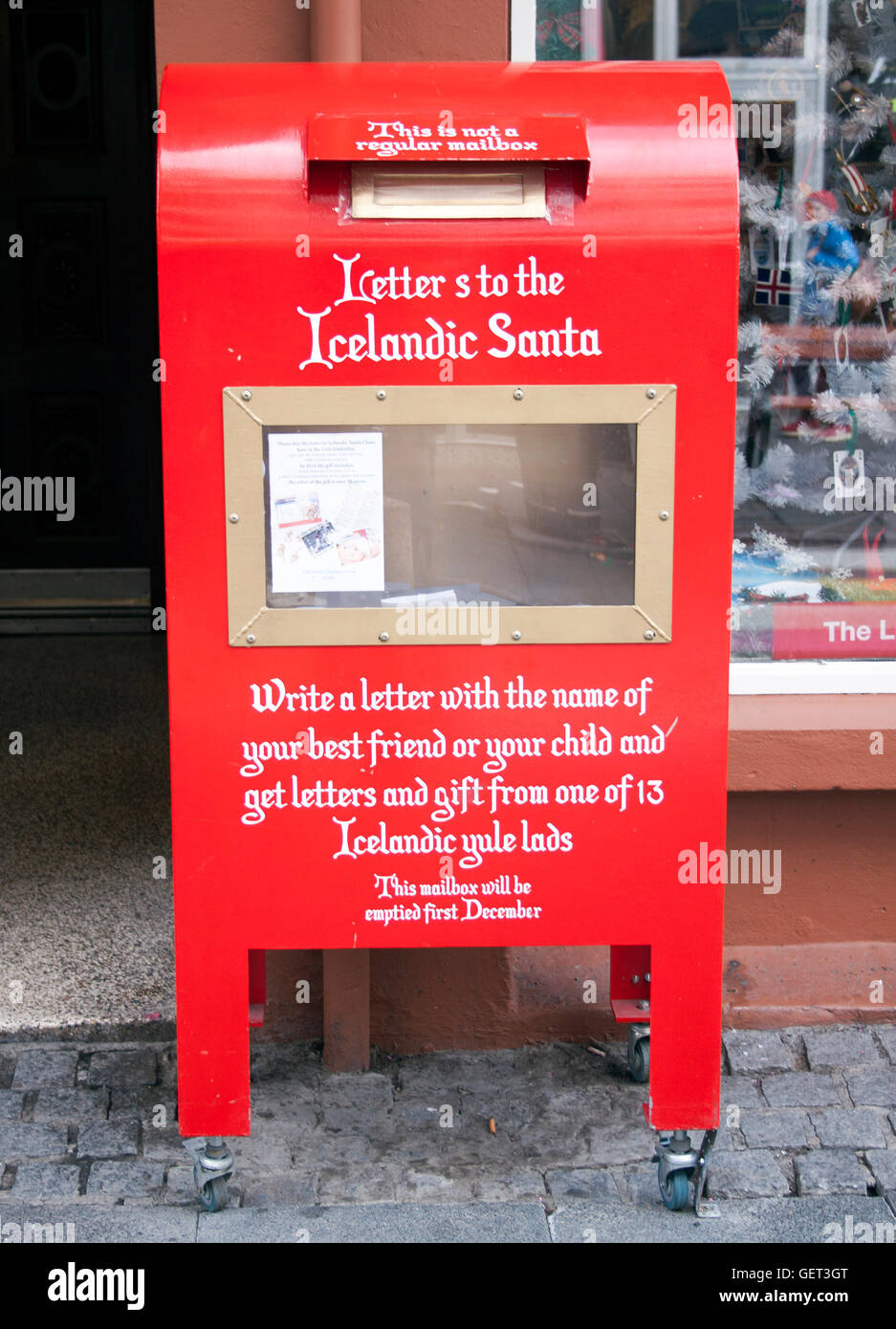 santa claus buzon mailbox