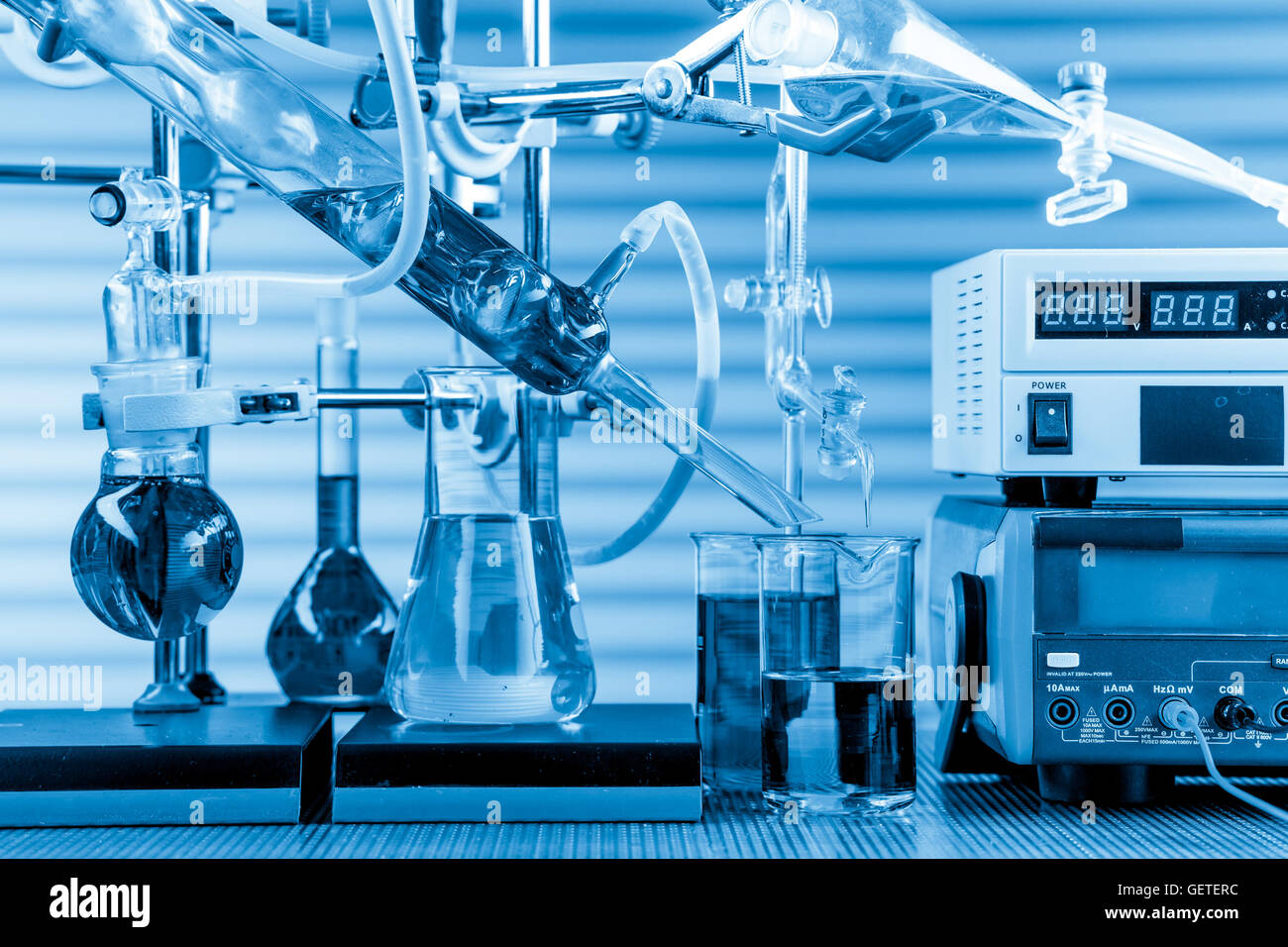 Physical Chemistry Laboratory Equipment High Resolution Stock