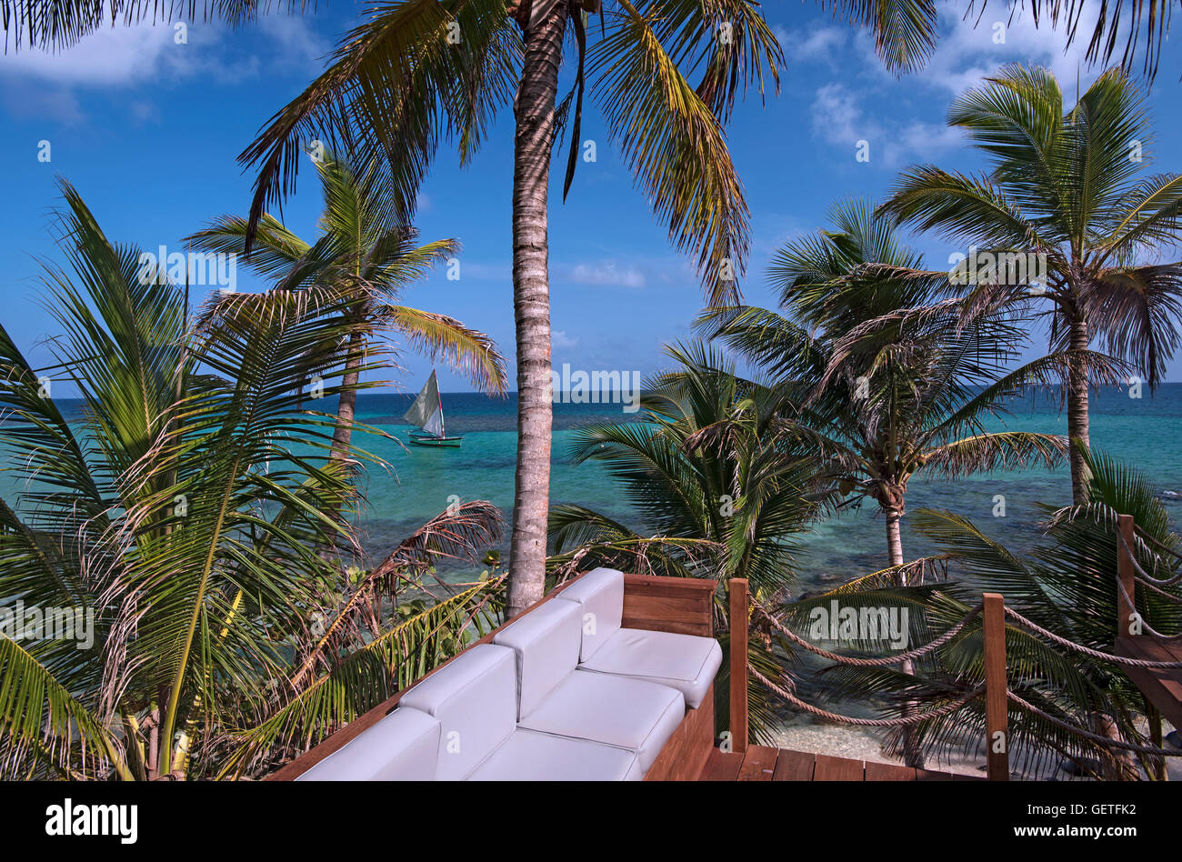 Yemaya Resort on Little Corn Island, Nicaragua Stock Photo Alamy