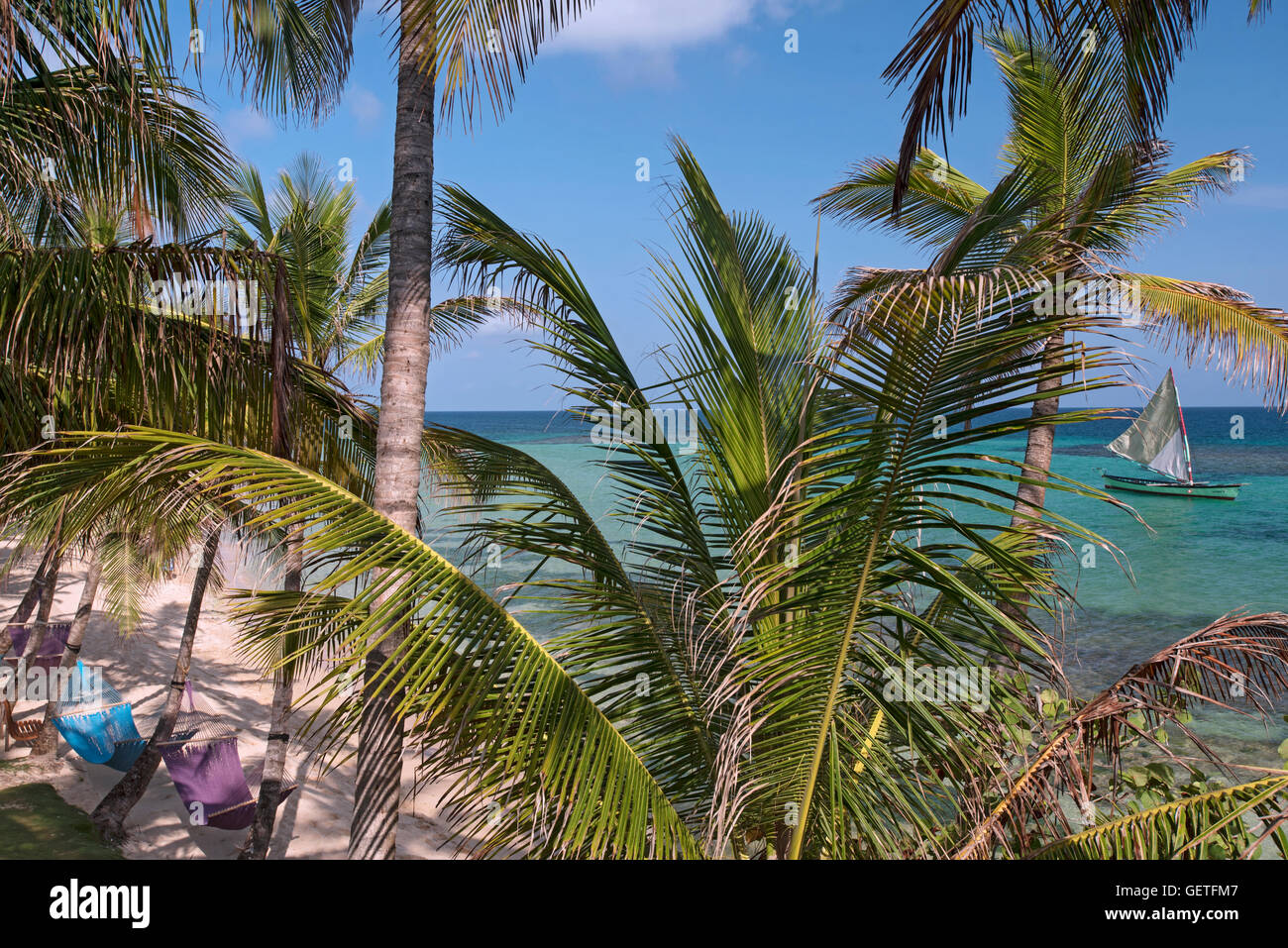 Yemaya Resort on Little Corn Island, Nicaragua Stock Photo Alamy