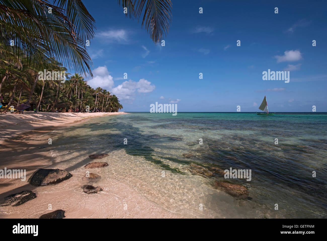 Yemaya Resort on Little Corn Island, Nicaragua Stock Photo Alamy