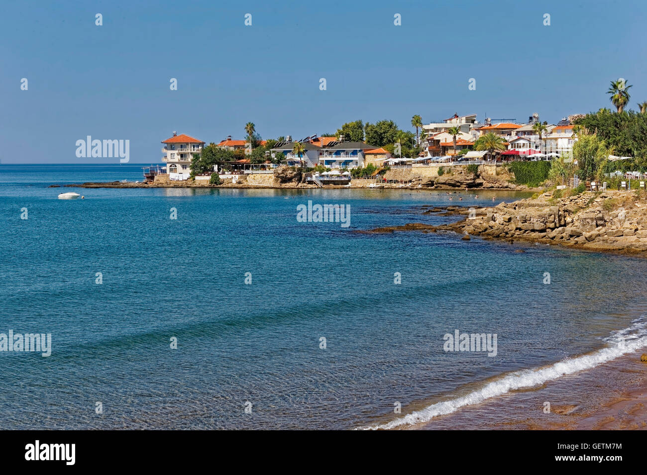 The Main Beach of Side in Turkey Stock Photo - Alamy