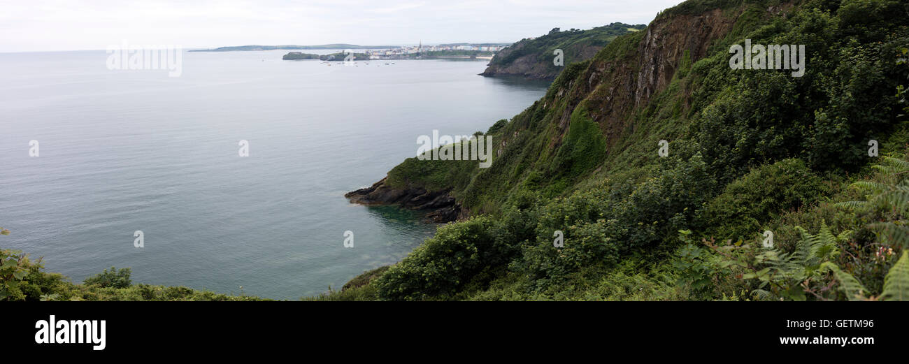 Pembrokeshire Coast Path National Trail from Tenby to Saundersfoot