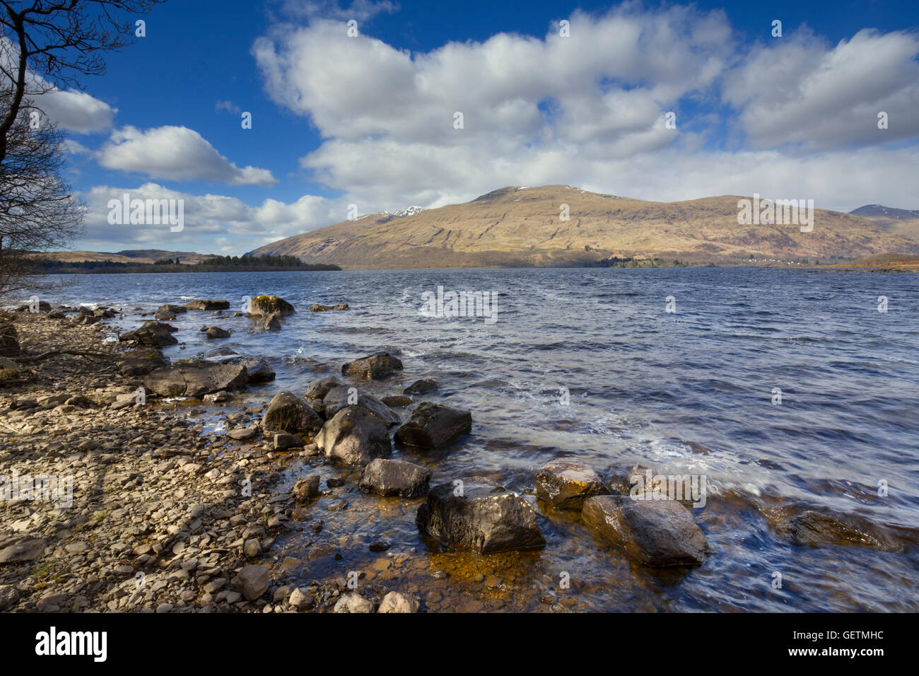 Loch Awe near Oban Stock Photo Alamy
