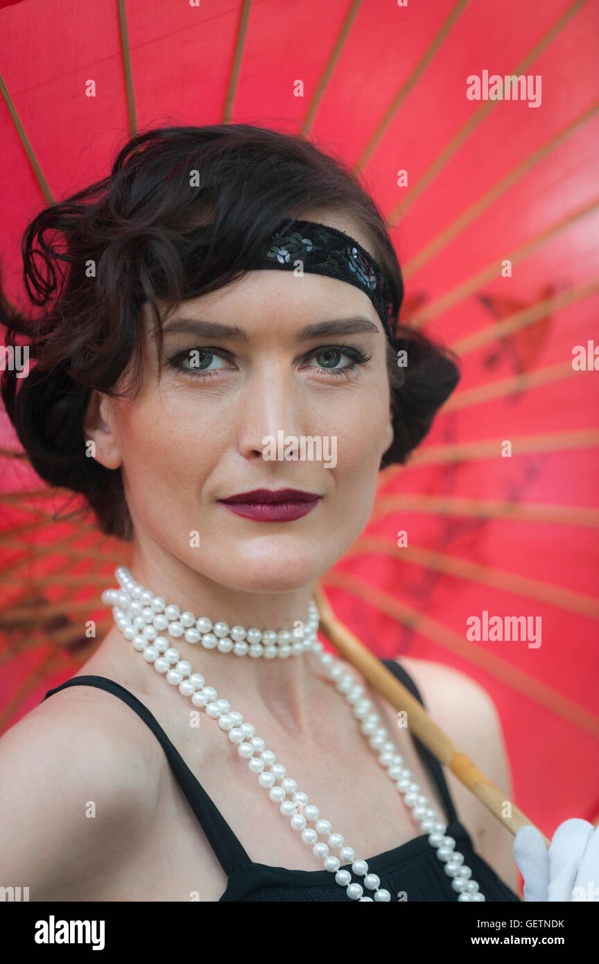 Rosemary Rance dresses as a flapper during the 10th anniversary ...