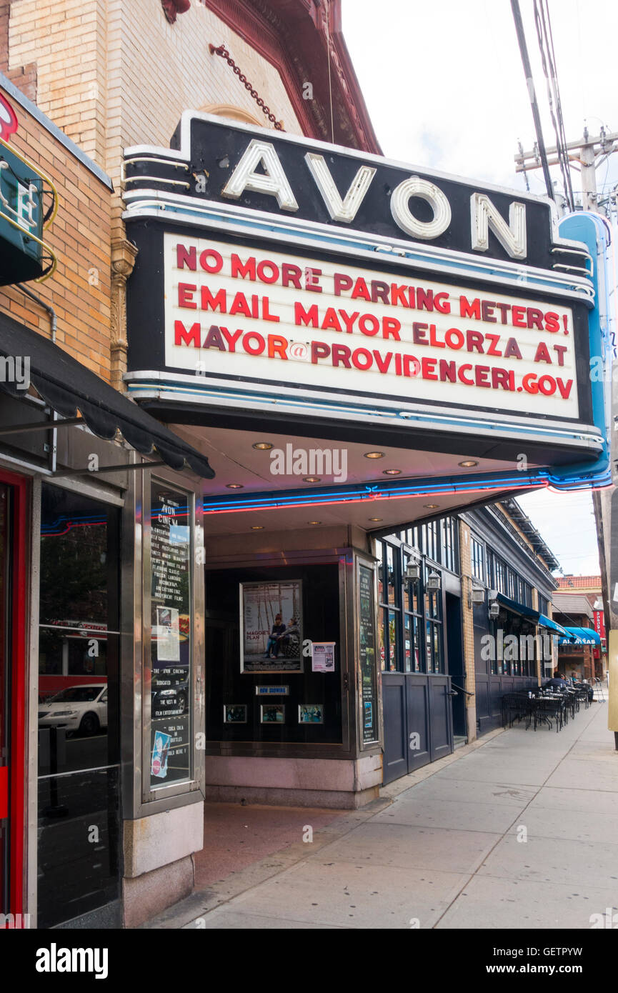 Avon cinema providence hires stock photography and images Alamy