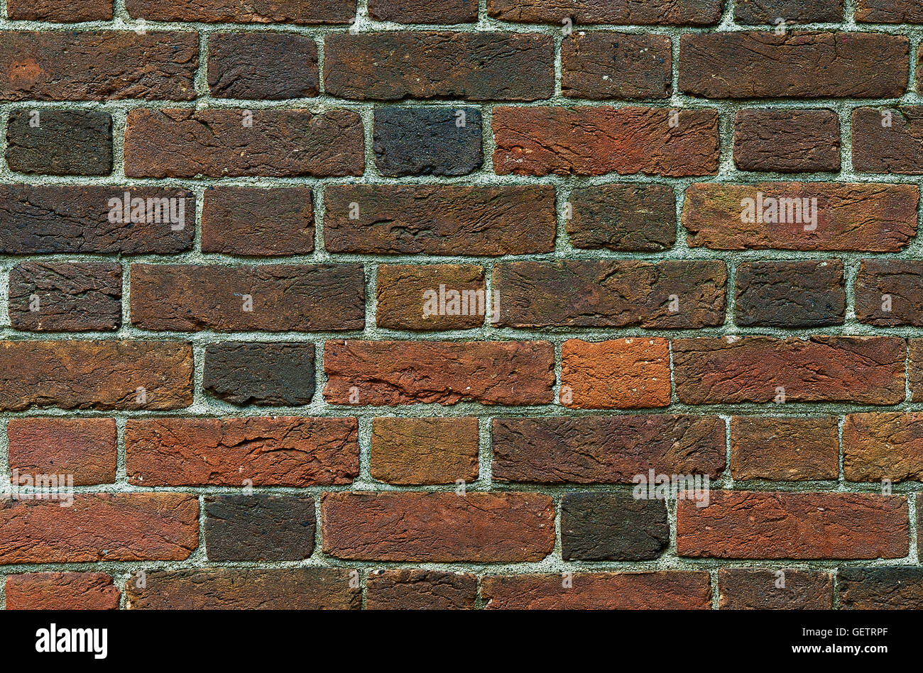 Antique brick wall Stock Photo Alamy
