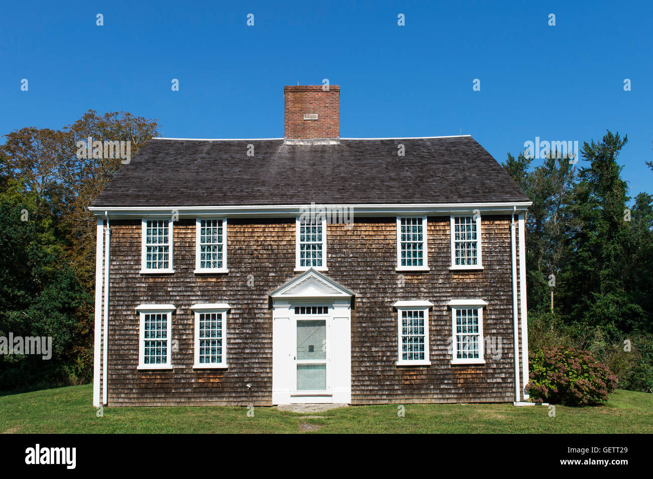 Exterior of Winslow Crocker House Stock Photo Alamy