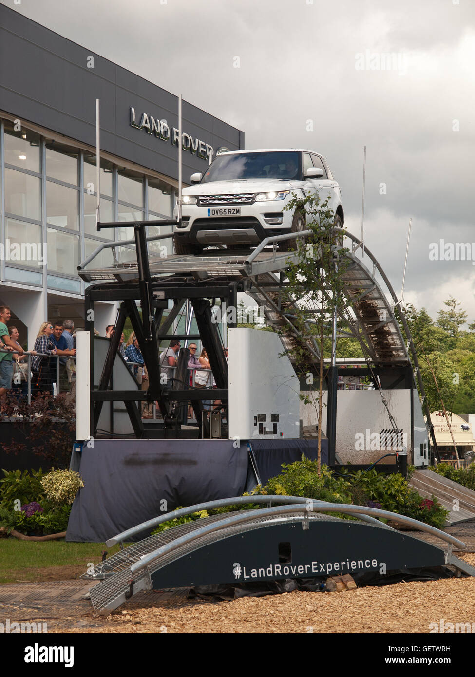 2016 Goodwood Festival of Speed UK Land Rover Experience Stock Photo