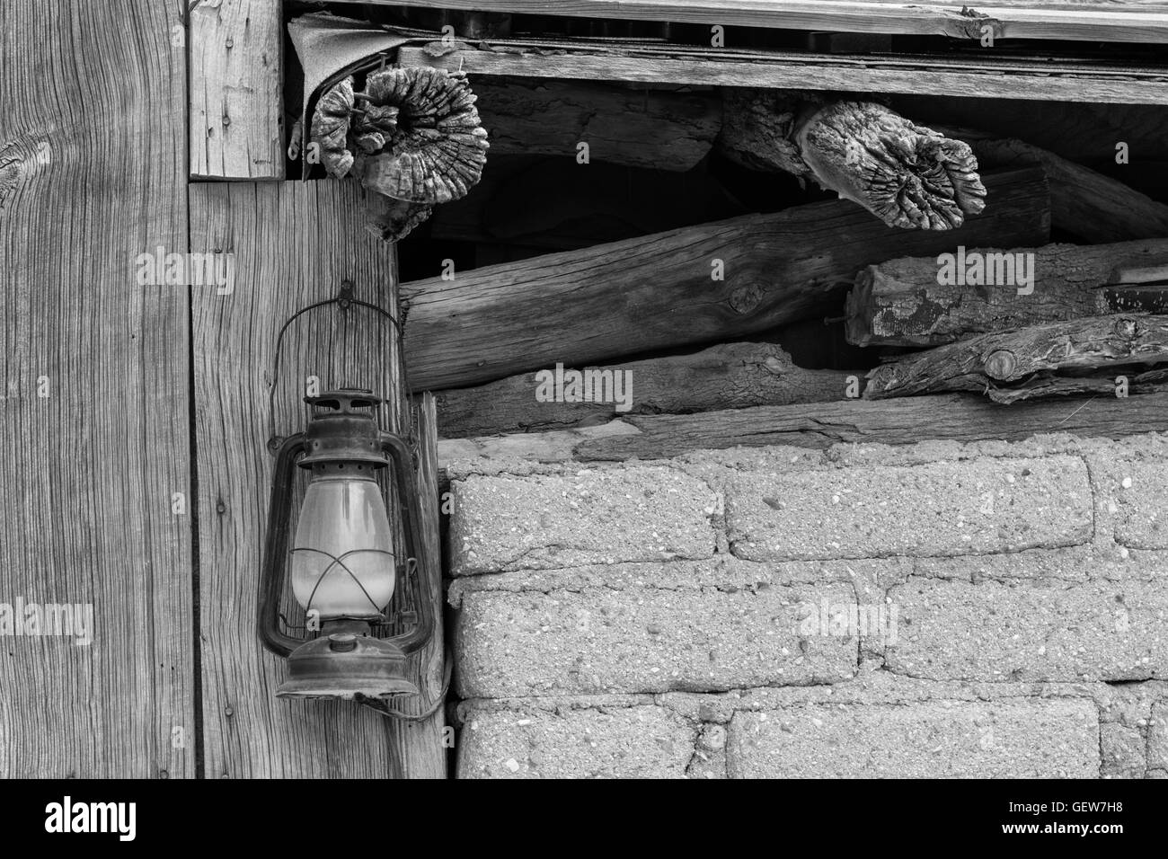 Old west lantern hi-res stock photography and images - Alamy