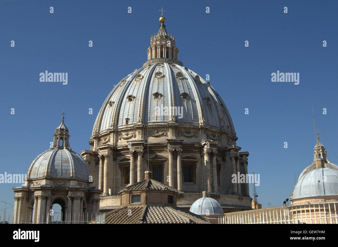 The cupola of St Peter's Basilica, Vatican City Stock Photo Alamy