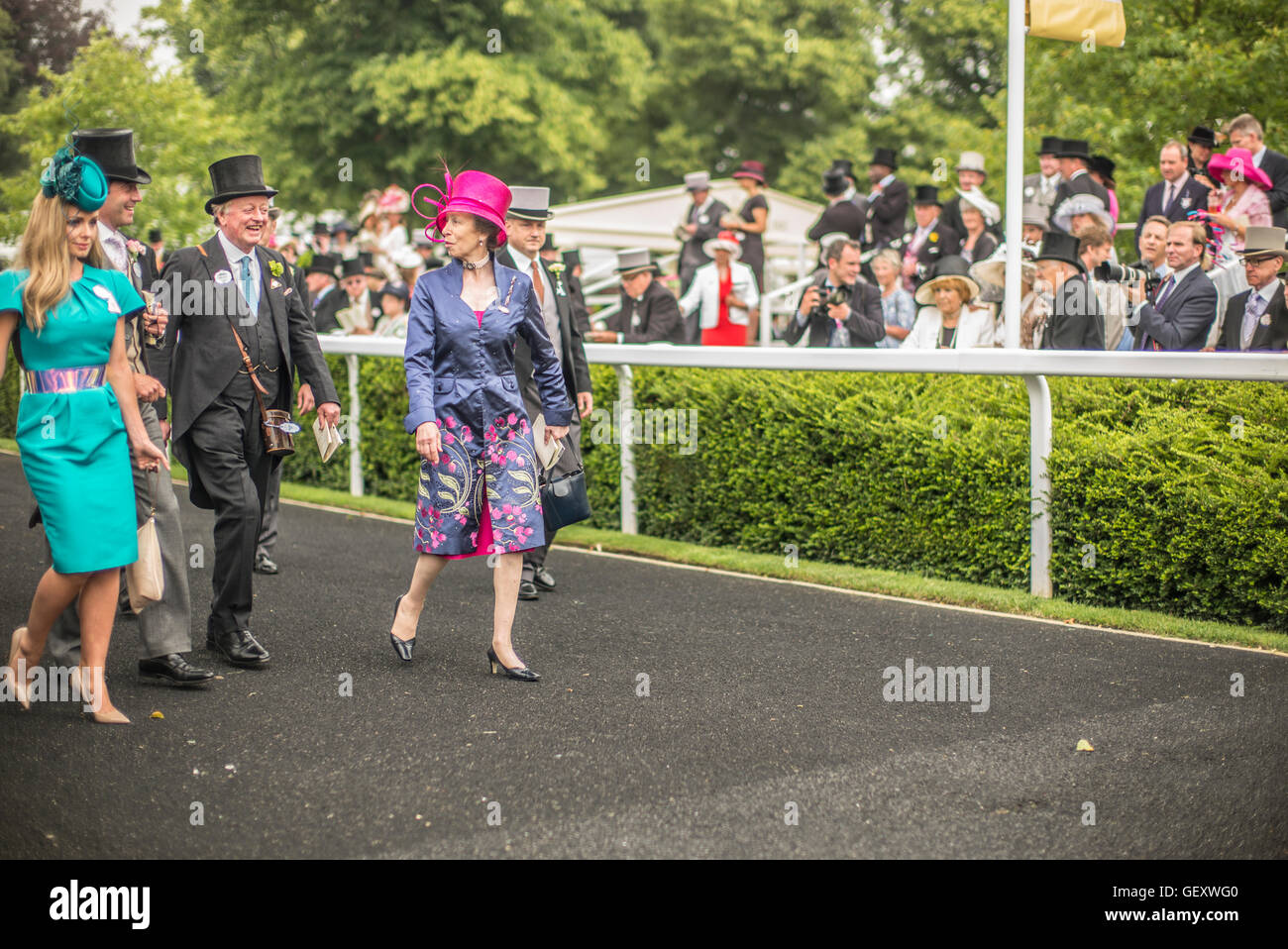 Princess anne ascot racecourse hi-res stock photography and images - Alamy